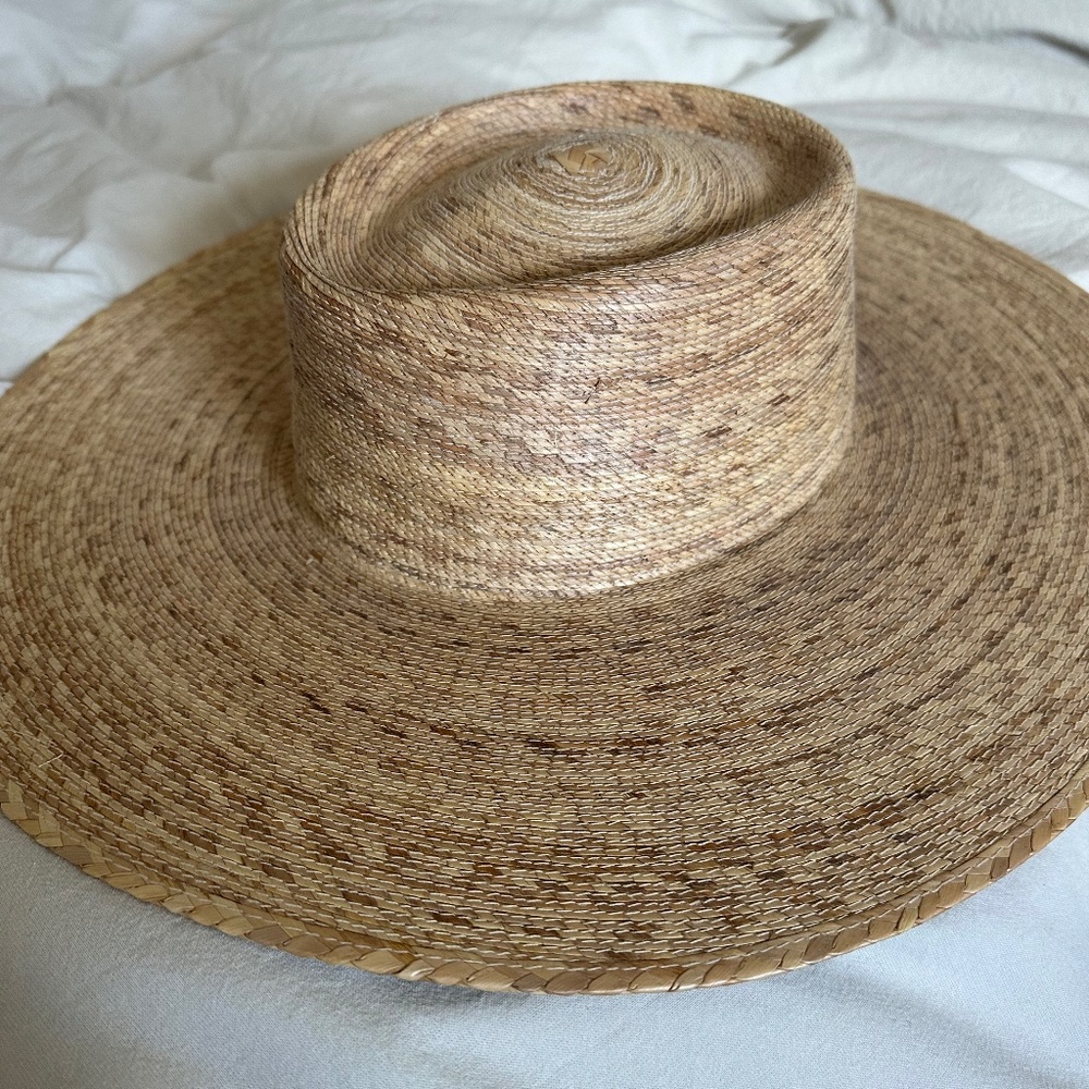 Lack of Color Palma Wide Boater Straw Hat